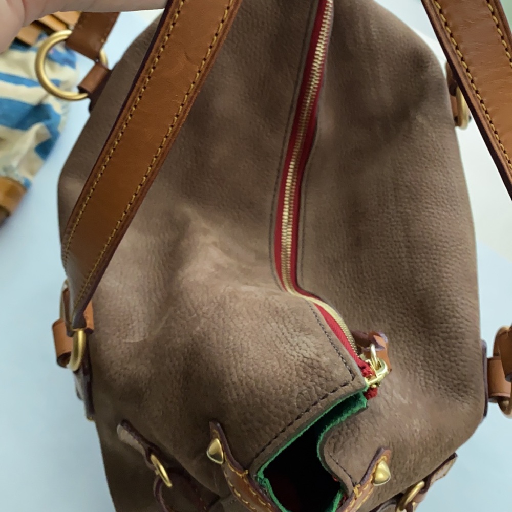 Brand New Limited Dooney and Bourke Suede Handbag - Picture 7 of 9